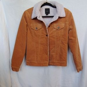 Sherpa- Lined Corduroy jacket